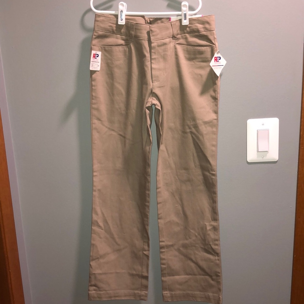 BRAND NEW GIRLS YOUTH SIZE 10 PANTS WAIST IS 27”! ADJUSTABLE WAIST BAND! NWT!